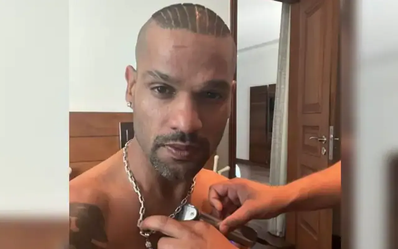 Shikhar Dhawan took a HIV test aged 15