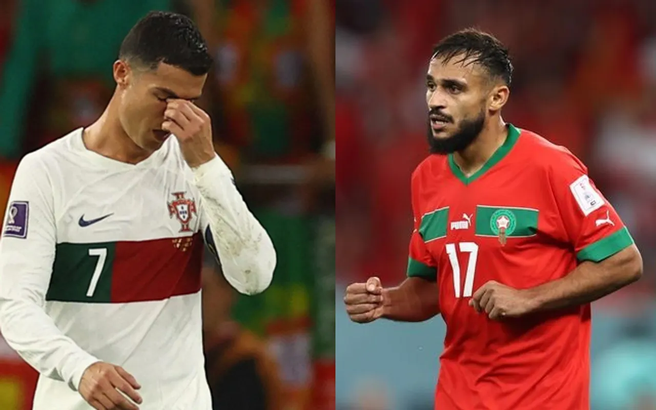 Sofiane Boufal denounces the claims that he enjoyed Ronaldo crying after Portugal lost to Morocco in FIFA WC 2022