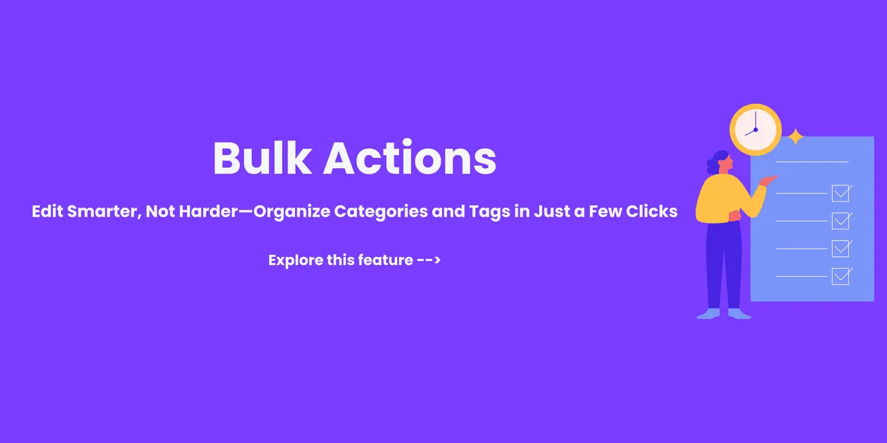 Bulk Actions