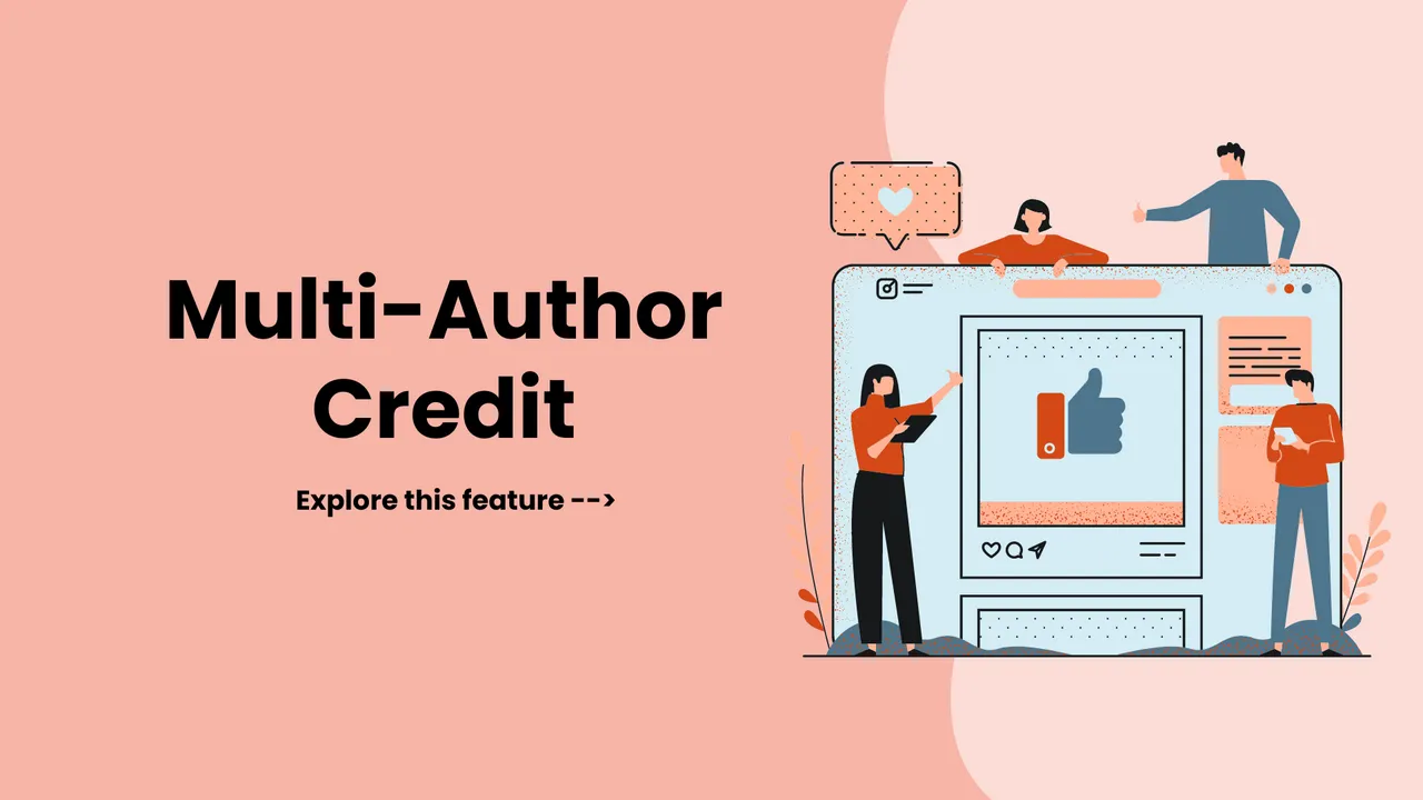 Feature Announcement: Multi-Author Credits