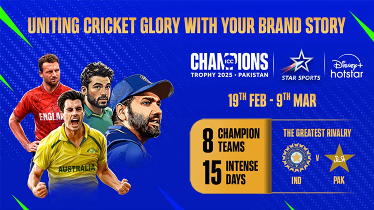 ICC Champions Trophy Uniting cricket glory, with your brand story