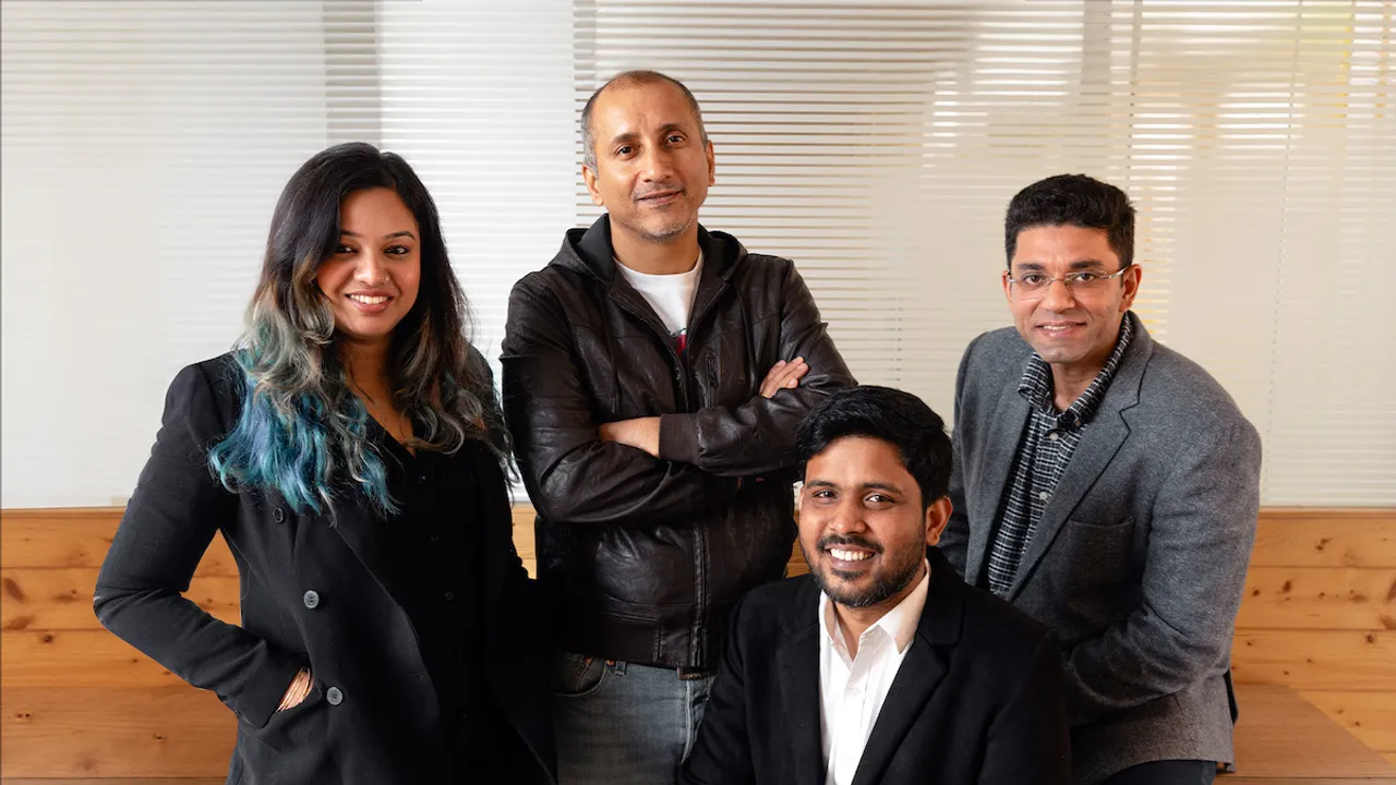 From L to R Moumita Majumdar, Anupam Gurani, Siddharth Tripathi, Manu Madan