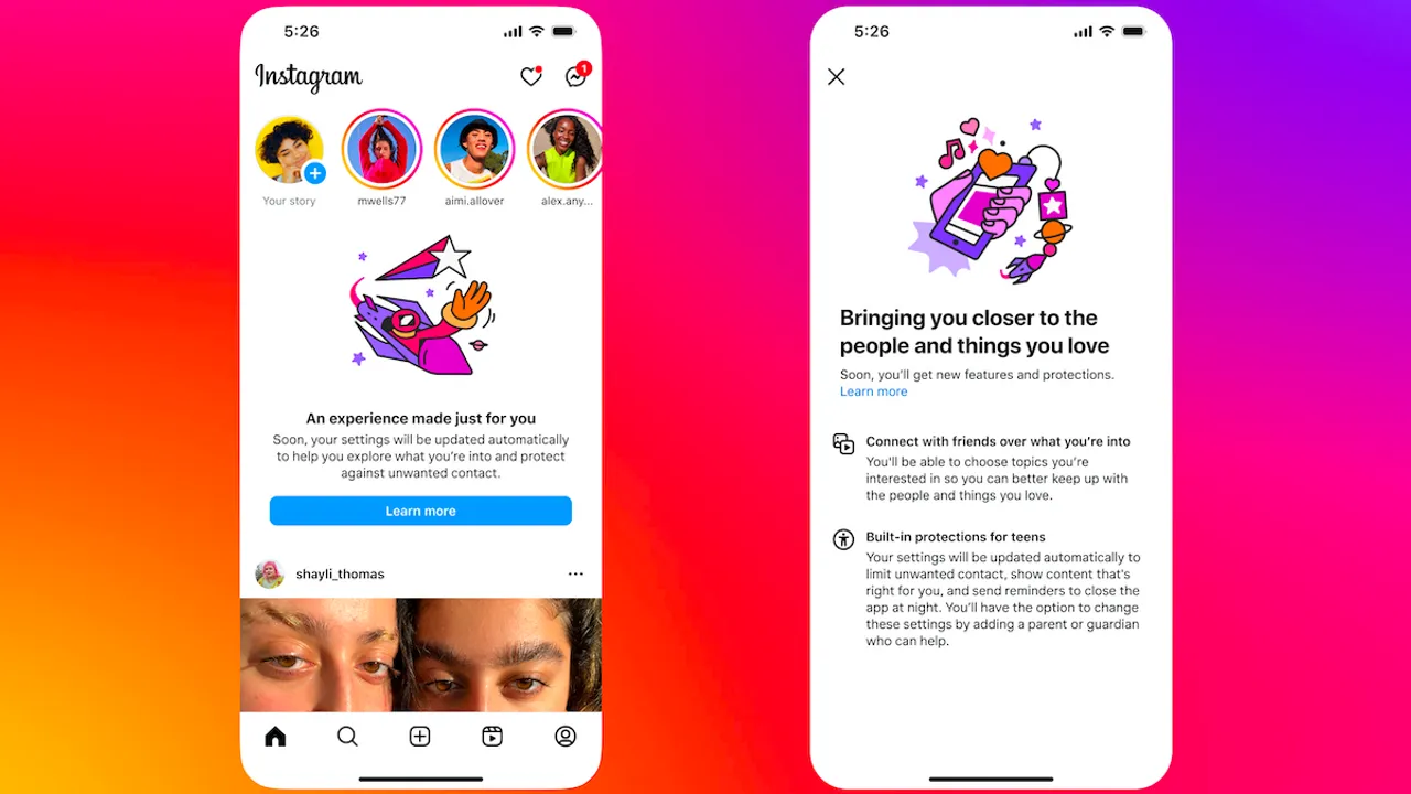 Teen Notifications