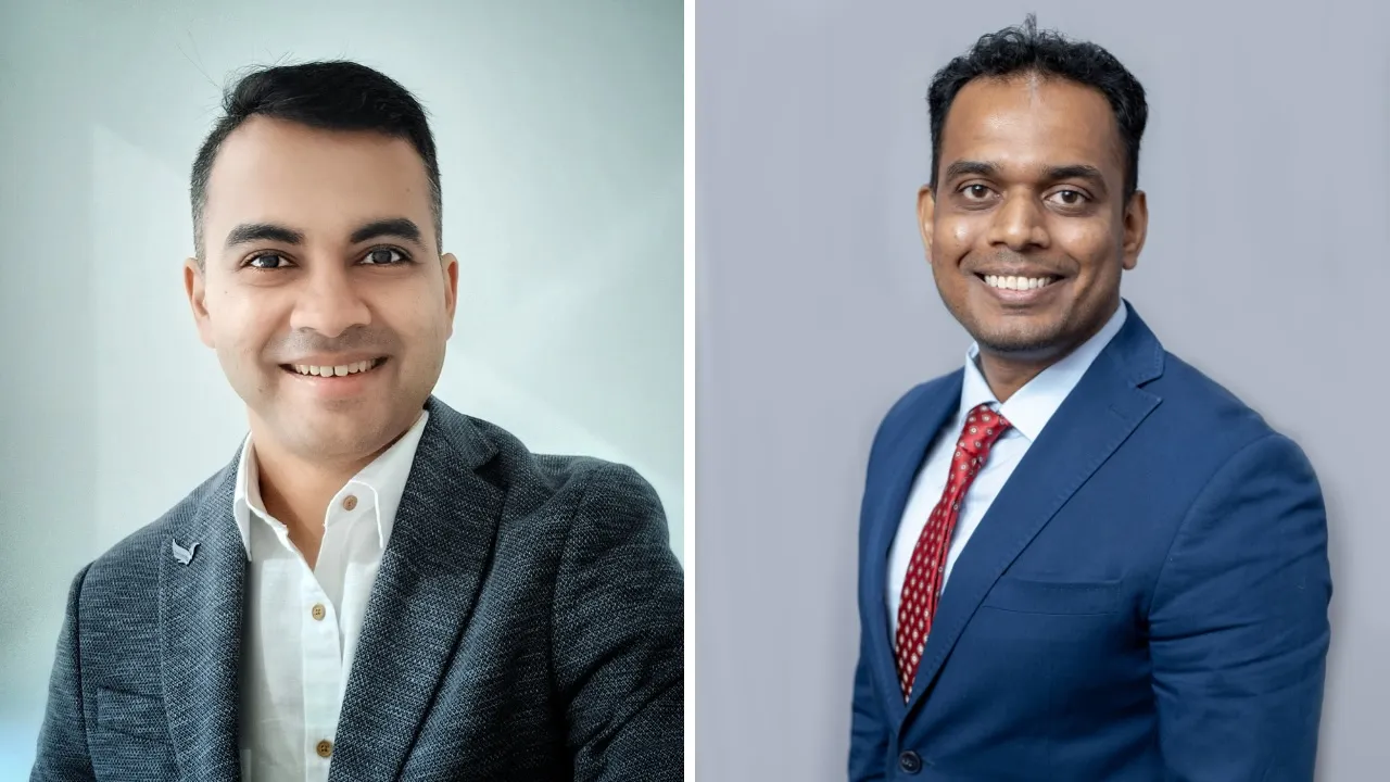 (Left) Devang Shah and Hemant Kshirsagar (Right) 
