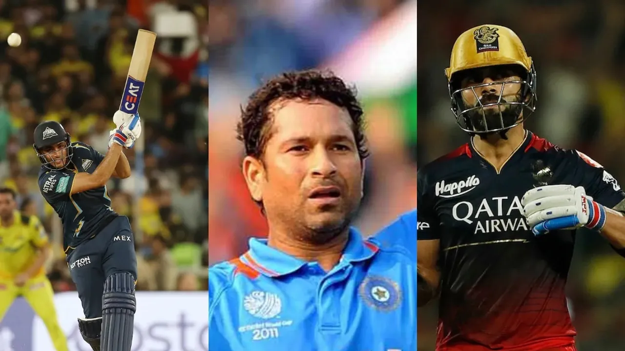 Tendulkar virat and gill