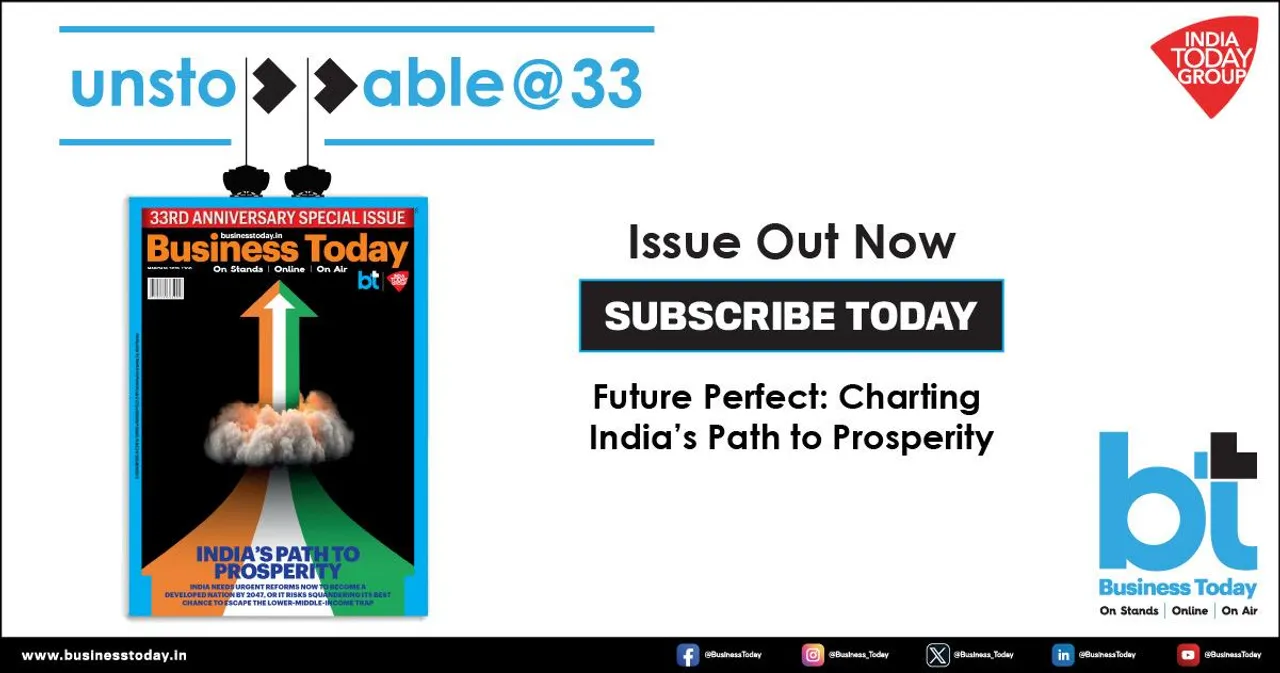 Business Today Anniversary - Unstoppable@33
