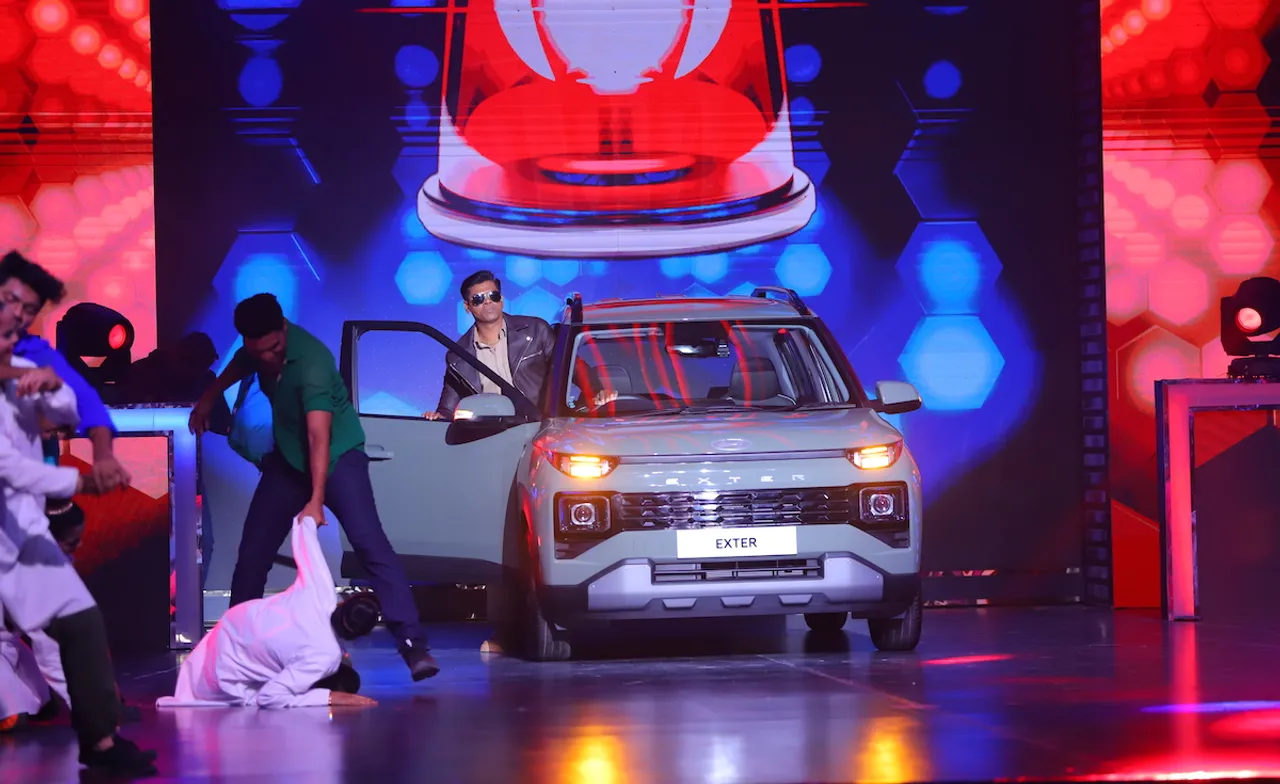 Marathi actor Siddarth Jadhav delivered a performance with Hyundai Exter.