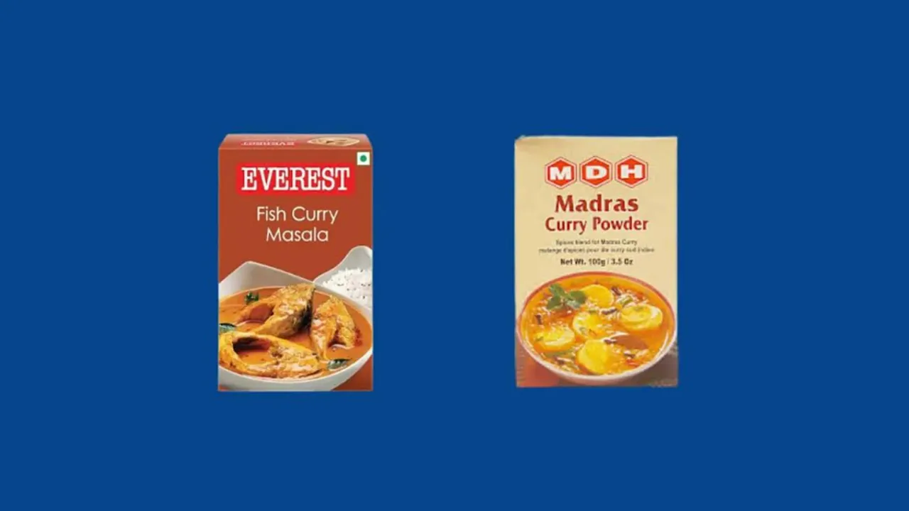 MDH and Everest masala products