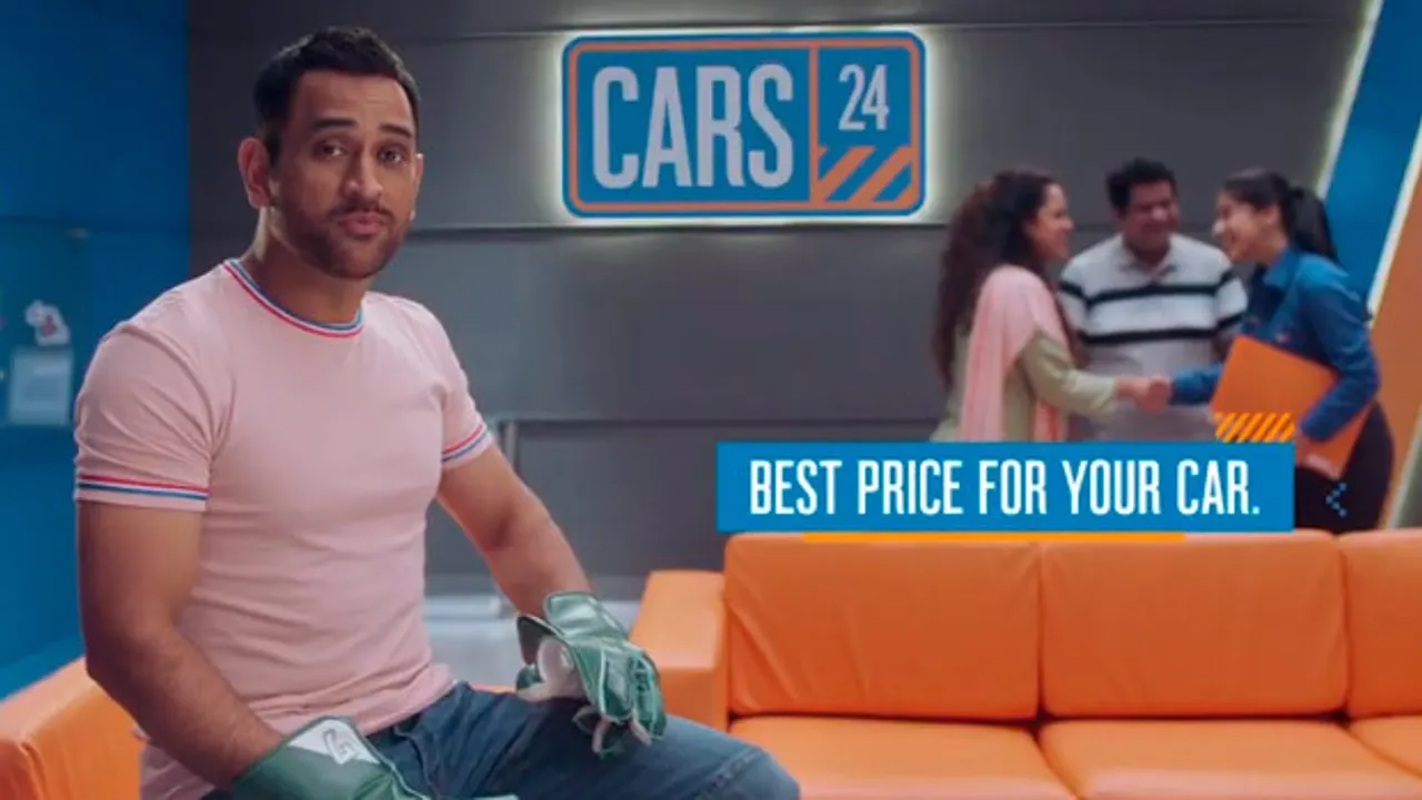 Cars24 launches campaign to highlight unique offerings, appoints MS Dhoni as new brand ambassador