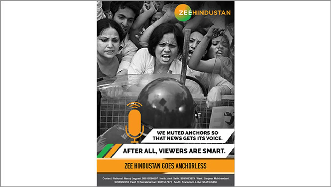 Zee Hindustan relaunches as an anchorless channel