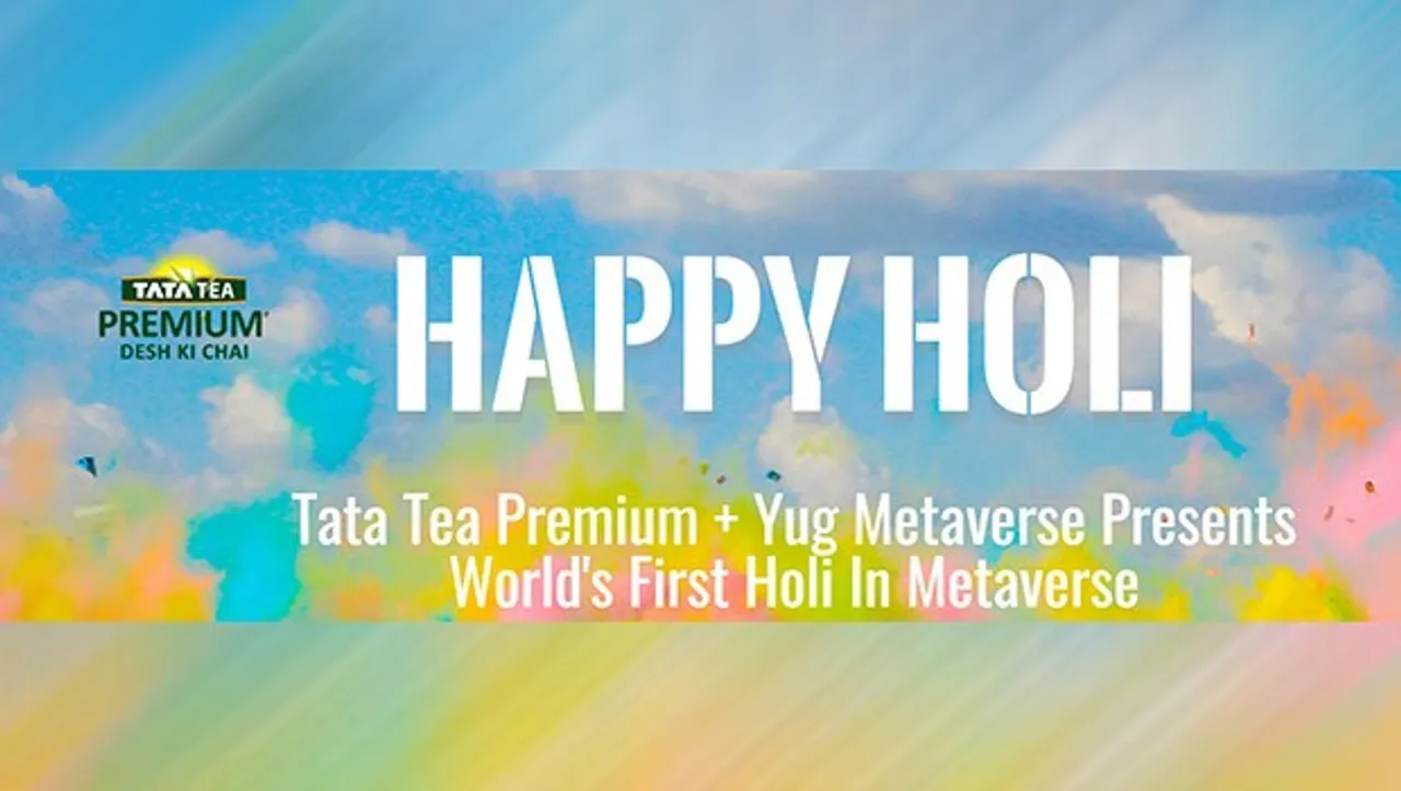 Tata Tea Premium celebrates Holi party in Metaverse