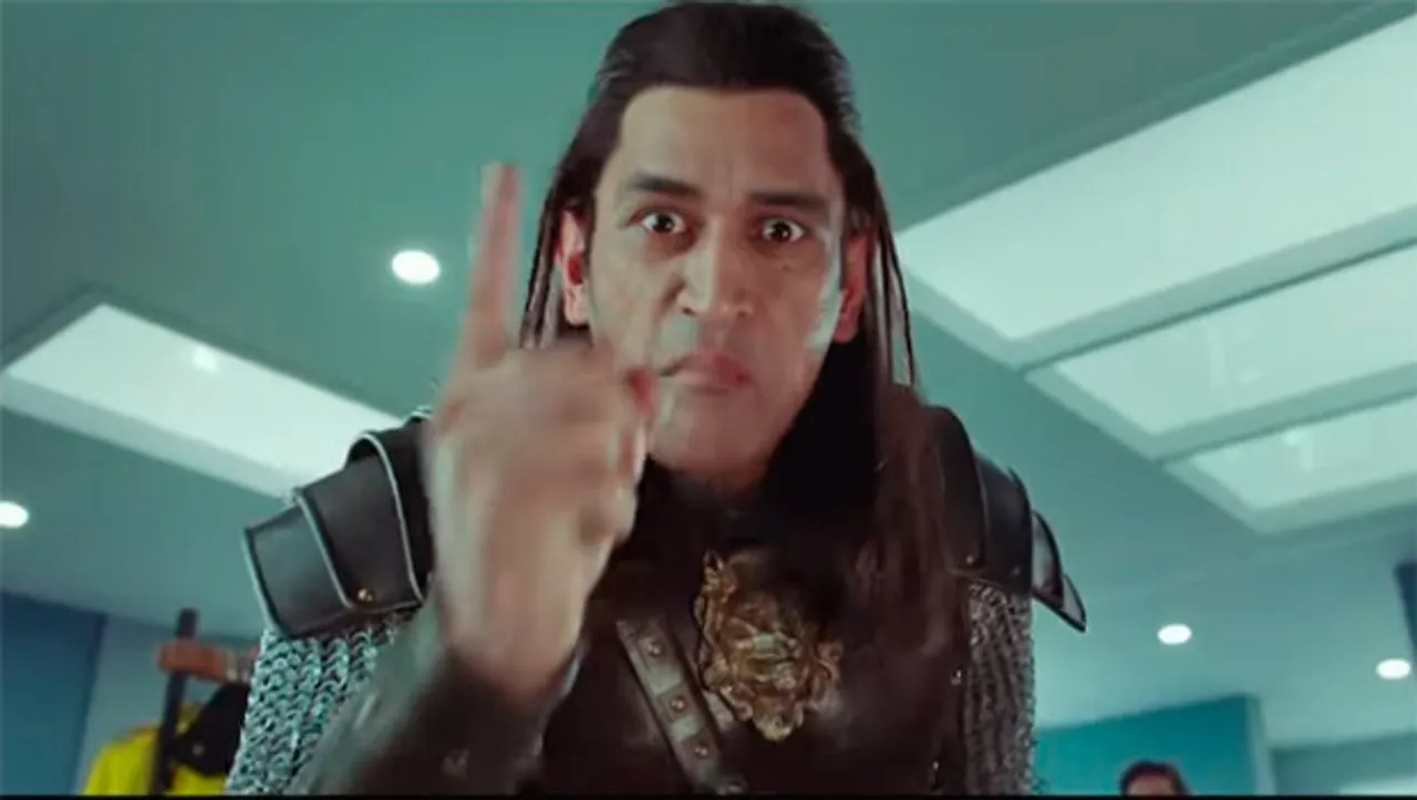 Snickers' brand ambassador Dhoni features in new ad in a drama king avatar