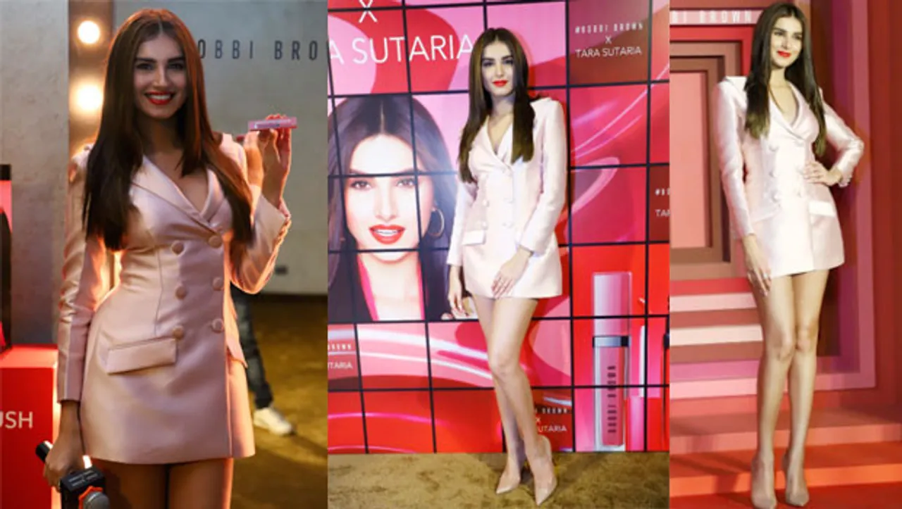 Tara Sutaria is first Indian brand ambassador of Bobbi Brown Cosmetics