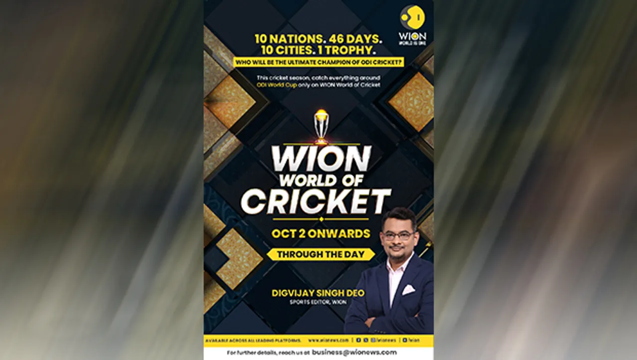 Wion launches 'Wion World of Cricket' show