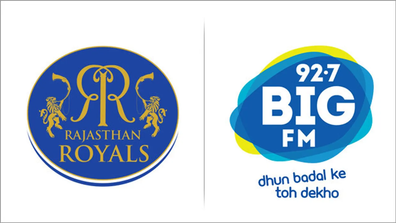 Big FM associates with Rajasthan Royals as their official radio partner