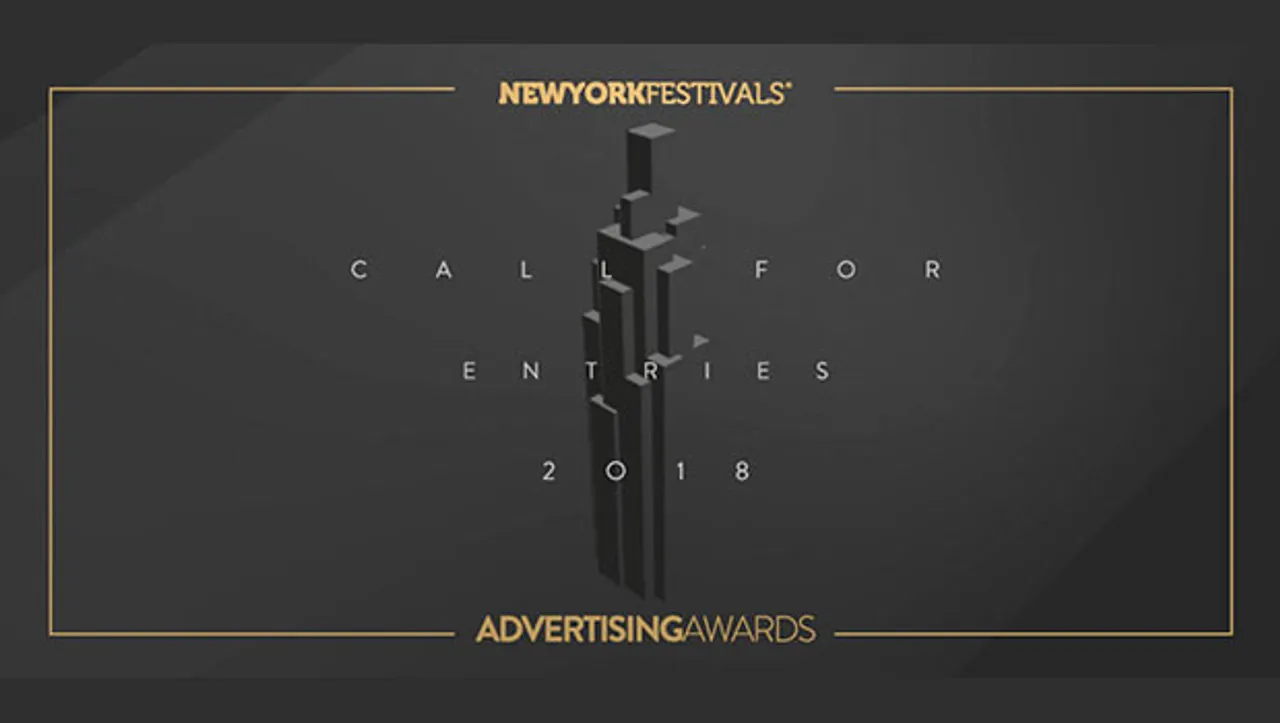 New York Festivals 2018 International Advertising Awards calls for entries