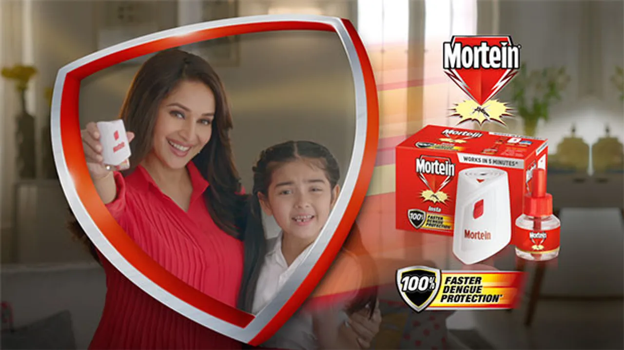 Mortein announces Madhuri Dixit Nene as the face of Mortein Insta