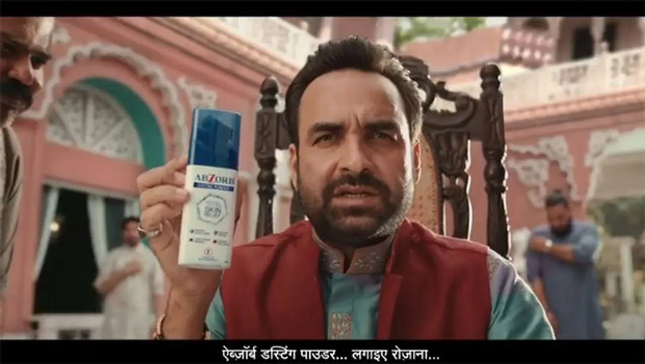 Sun Pharma signs Pankaj Tripathi as brand ambassador for Abzorb dusting powder, unveils campaign