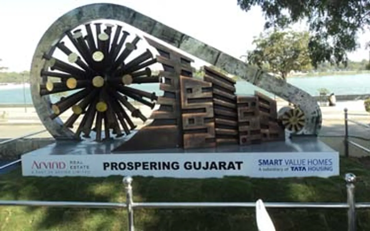Tata Housing, Arvind Real Estate's OOH tribute to Ahmedabad