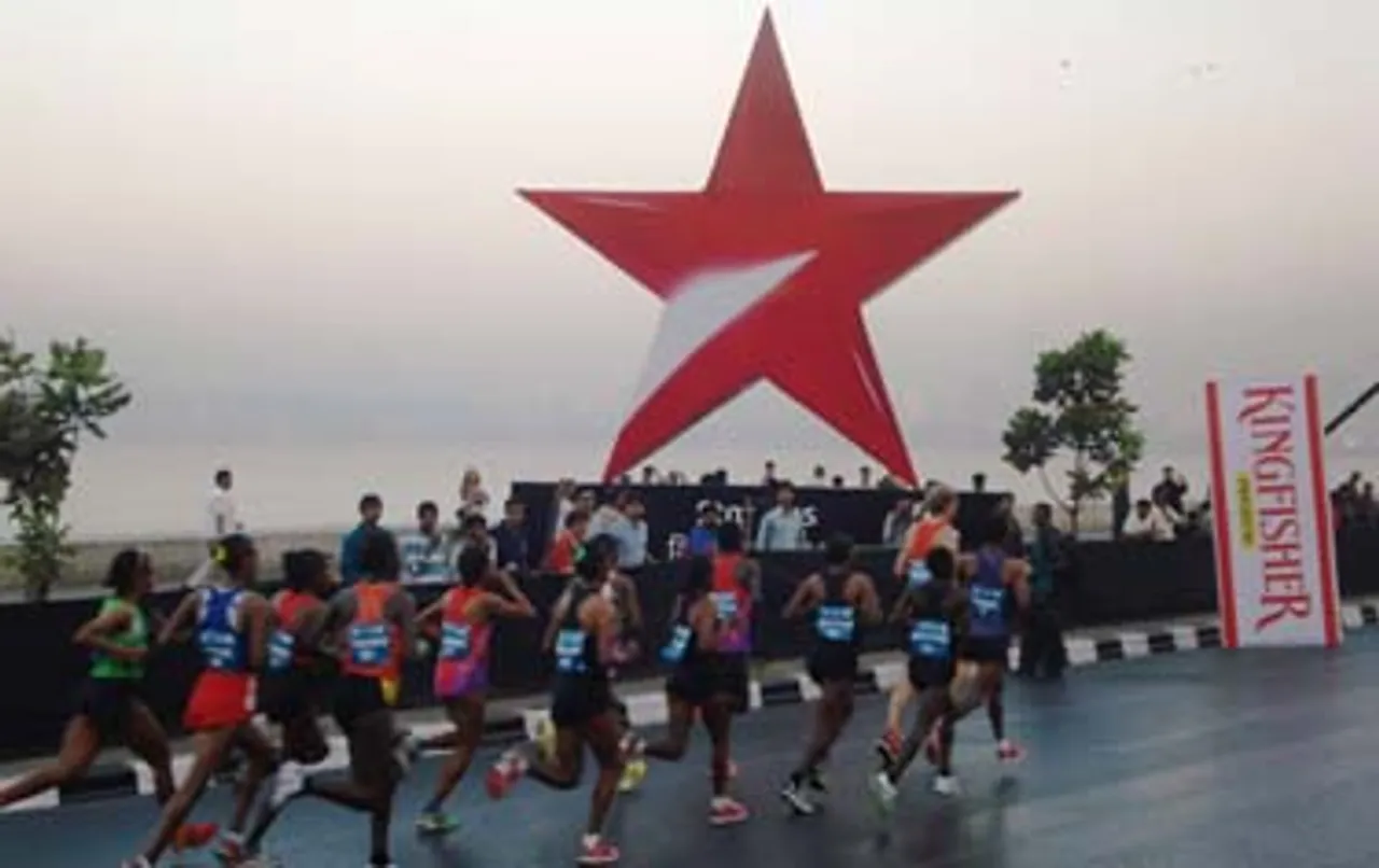 DDB MudraMax OOH helps Star Plus mark its spot at Mumbai Marathon