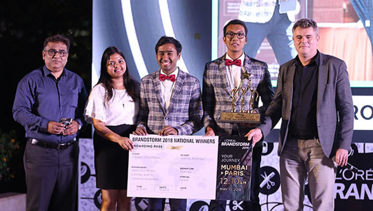 L'Oréal announces winners of Brandstorm 2018 India finals