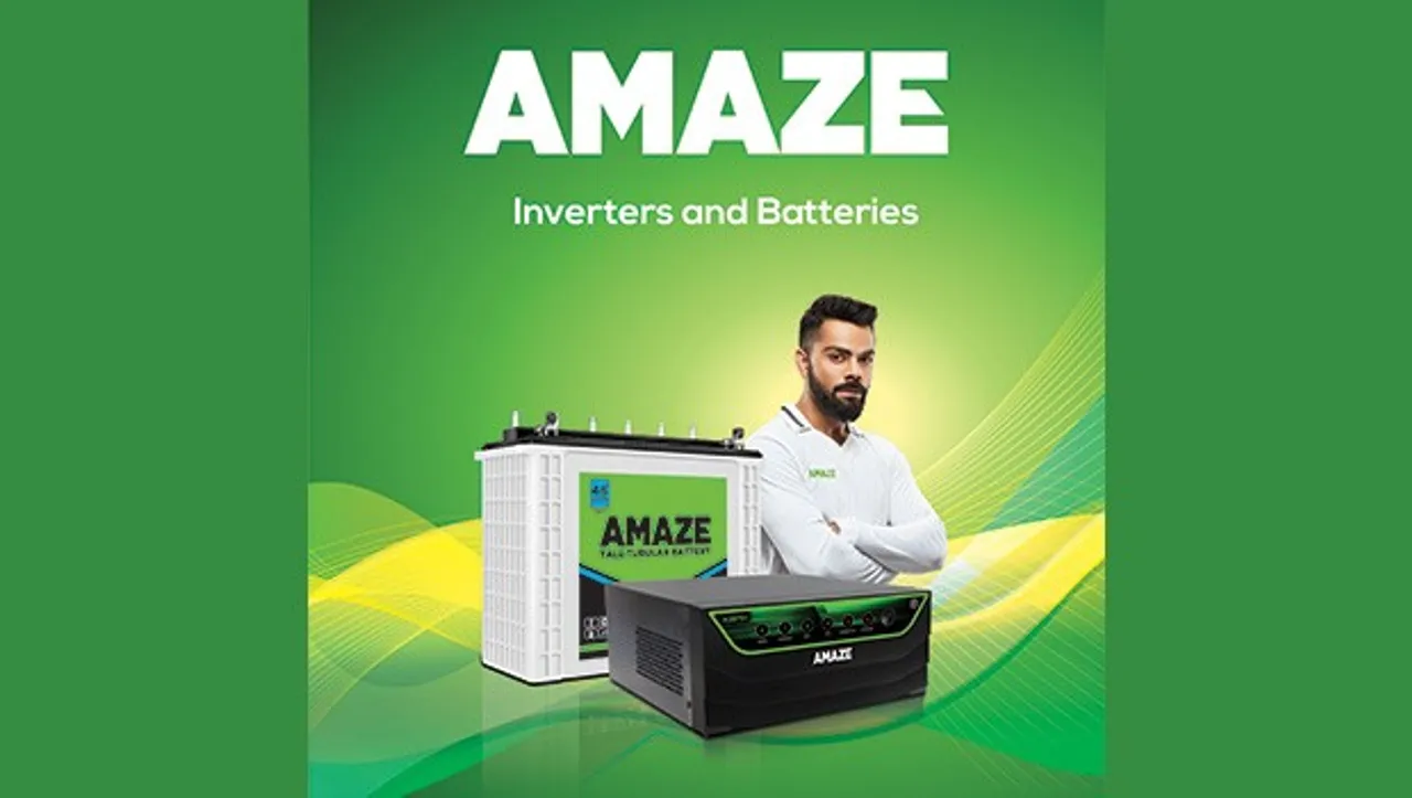 Amaze Inverters and Batteries extends endorsement deal with cricketer Virat Kohli for three years