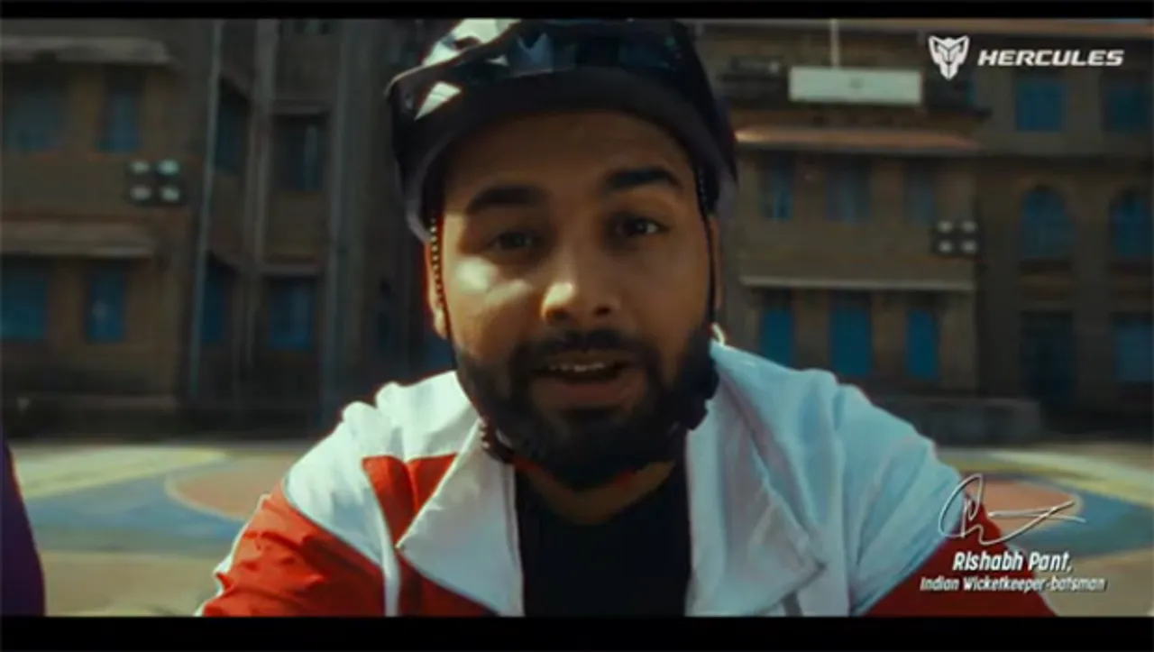 Ogilvy makes Rishabh Pant find his tribe for Hercules Cycles' new campaign