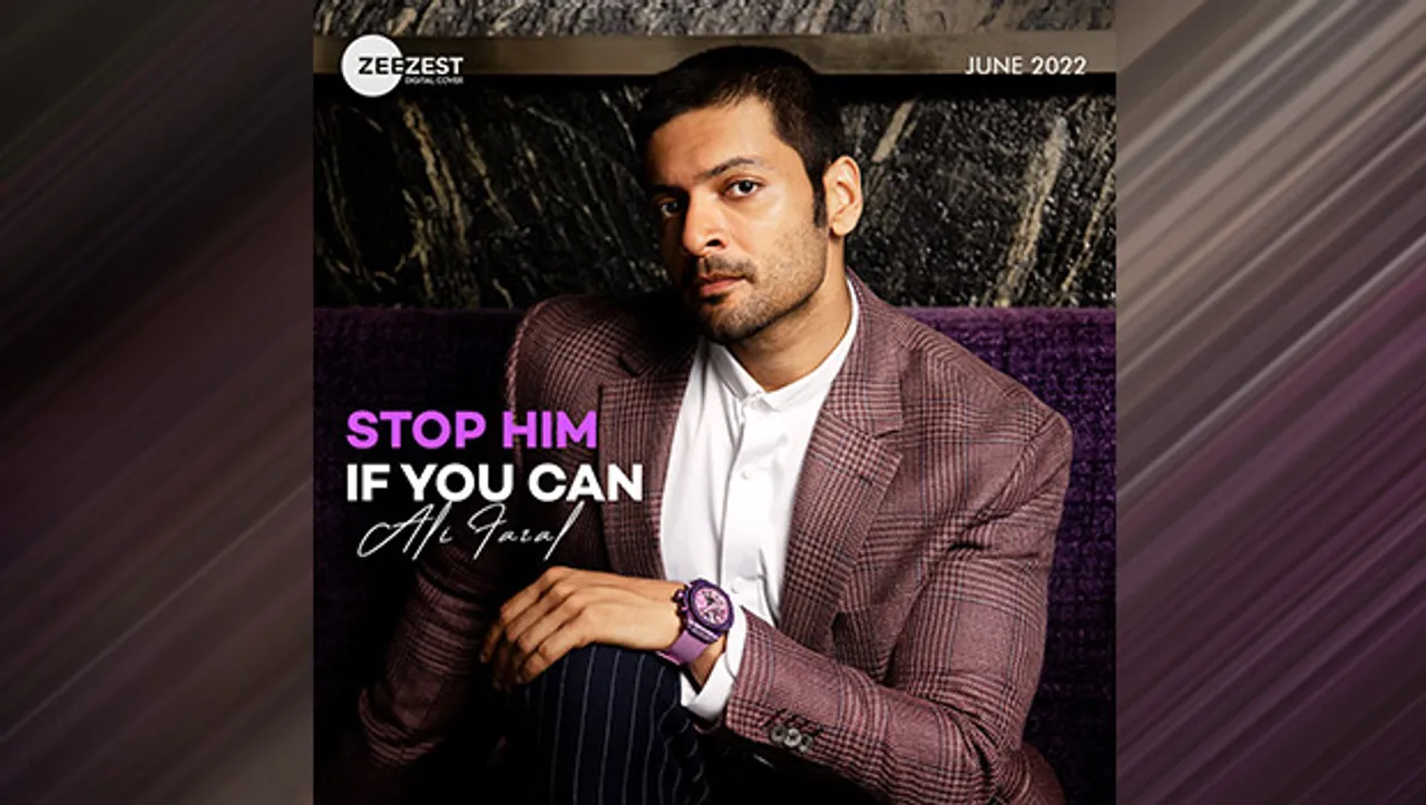 Actor Ali Fazal gets up, close, & personal for ZeeZest.com's June 2022 digital cover
