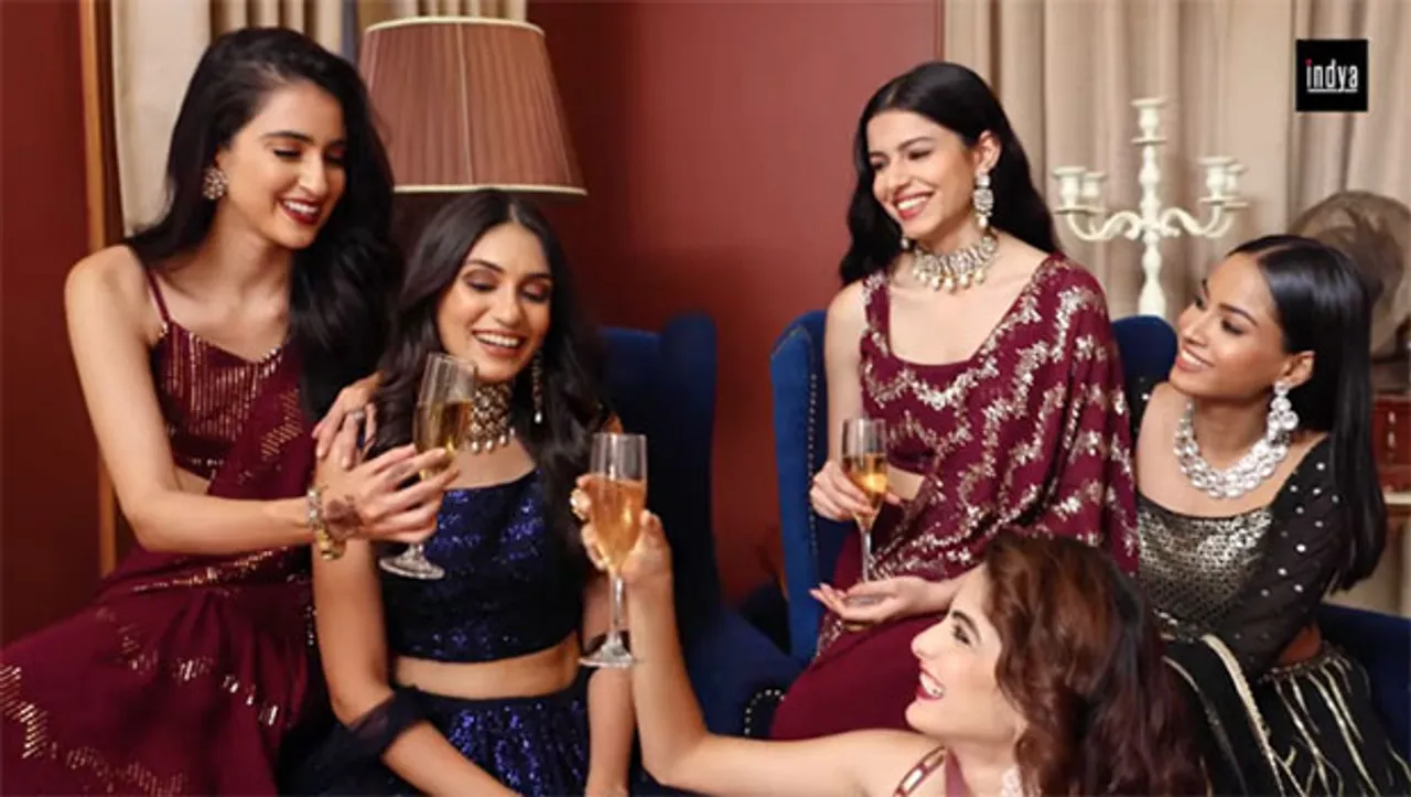 Indya Luxe's 'Sakhis for Life' campaign celebrates the bond between a bride and her friends