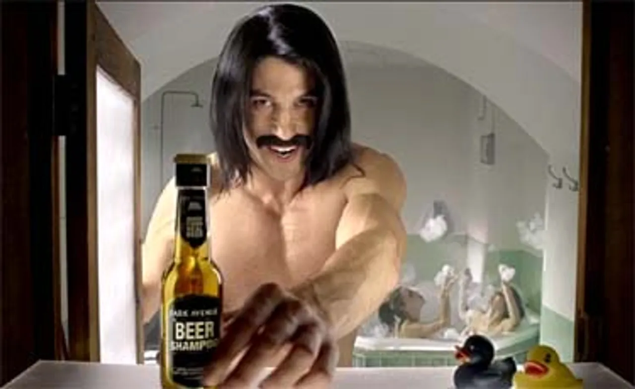 Park Avenue Beer Shampoo raises froth and cheer to man hair