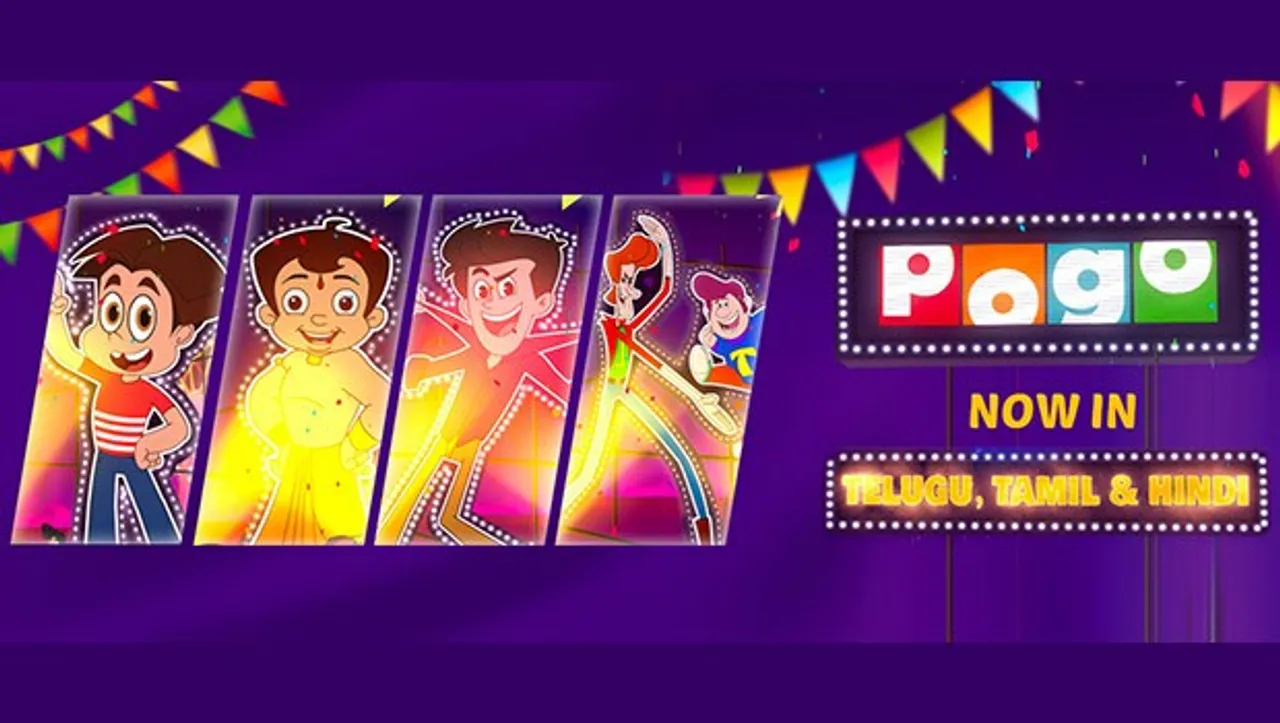 Pogo, the kids' entertainment channel, now available in Telugu