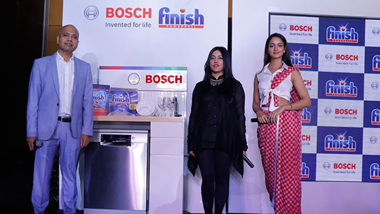 Finish and Bosch partner to launch dishwashing products in Indian market