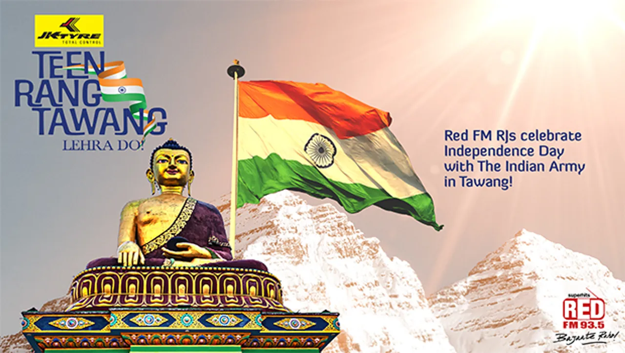 Red FM launches 'Teen Rang Tawang' initiative to celebrate Independence Day