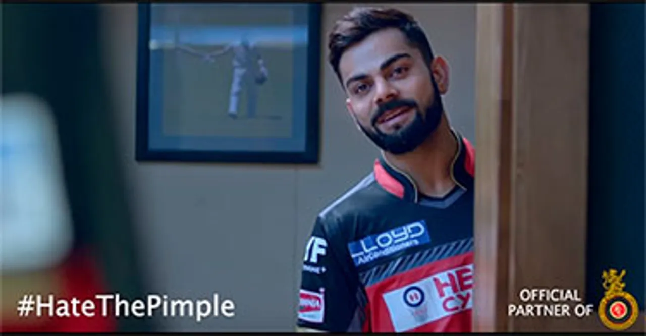 Himalaya's Pimple campaign breaks out of the clutter during the IPL tournament