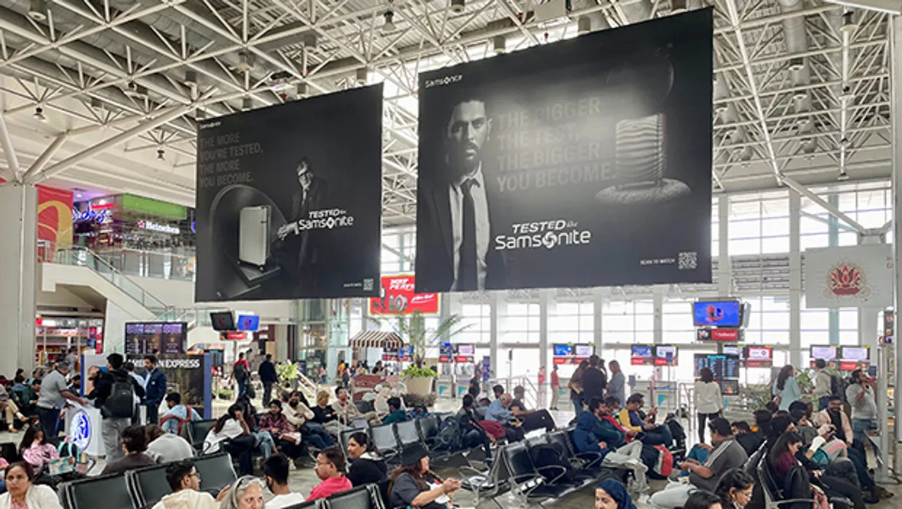 Samsonite amplifies 'Tested like Samsonite' campaign with location-based targeting at Mumbai Airport