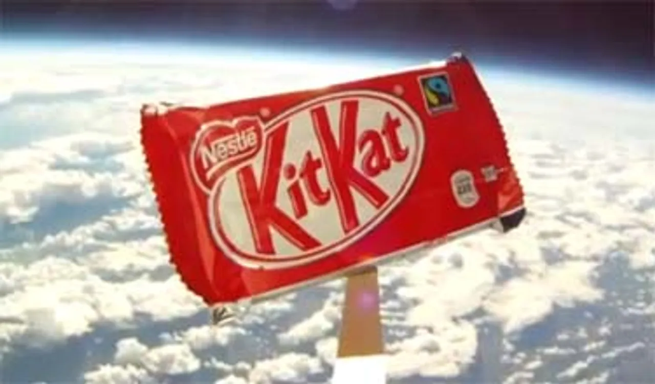 Kit Kat 'Break from Gravity' by JWT London