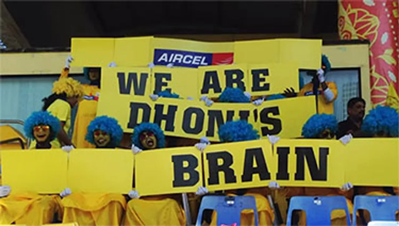 Aircel out to de-code 'Dhoni's Brain' during CSK games at IPL 8