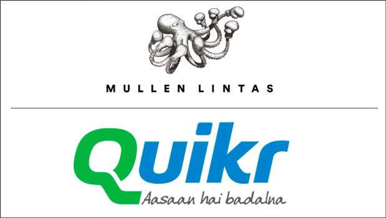 Mullen Lintas to handle Quikr creative duties