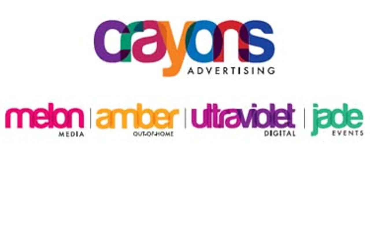 Crayons Advertising floats 5 specialist agencies on its silver jubilee