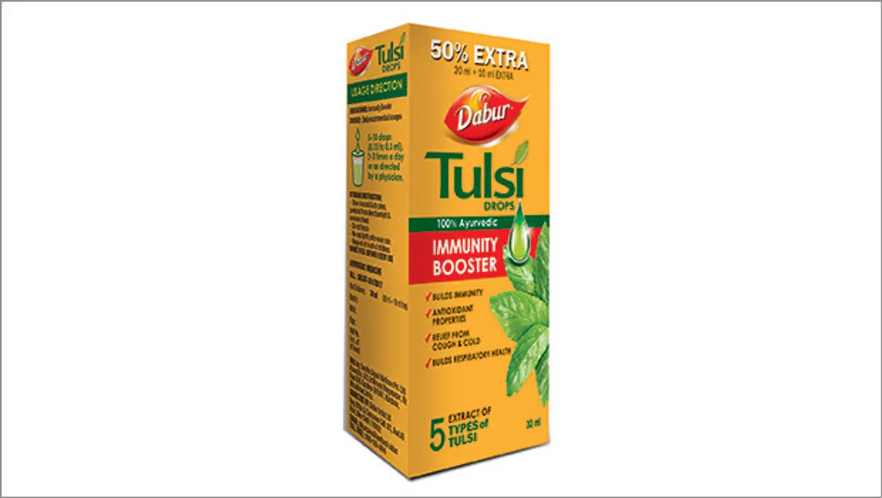 Dabur launches natural immunity booster 'Tulsi Drops'