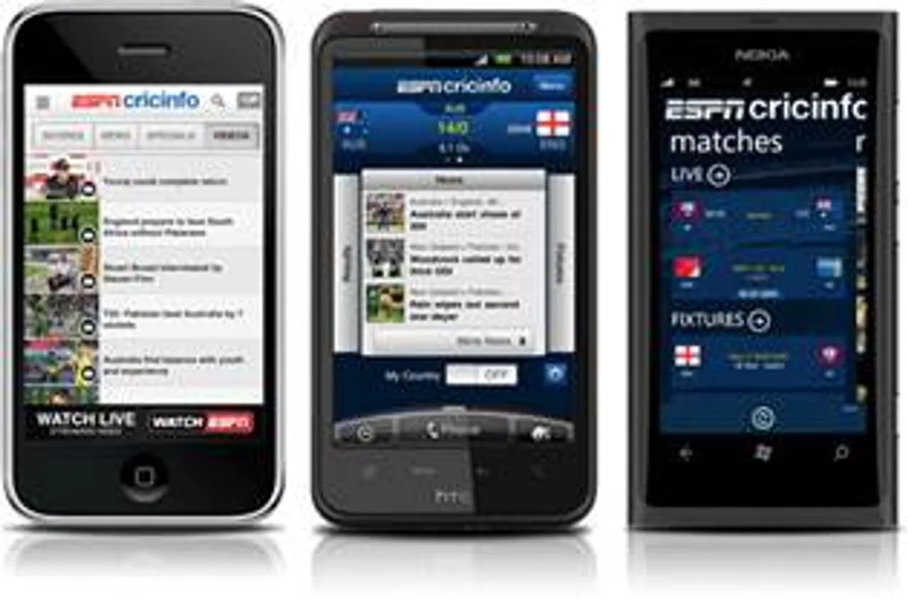 ESPNcricinfo offers enhanced app experience