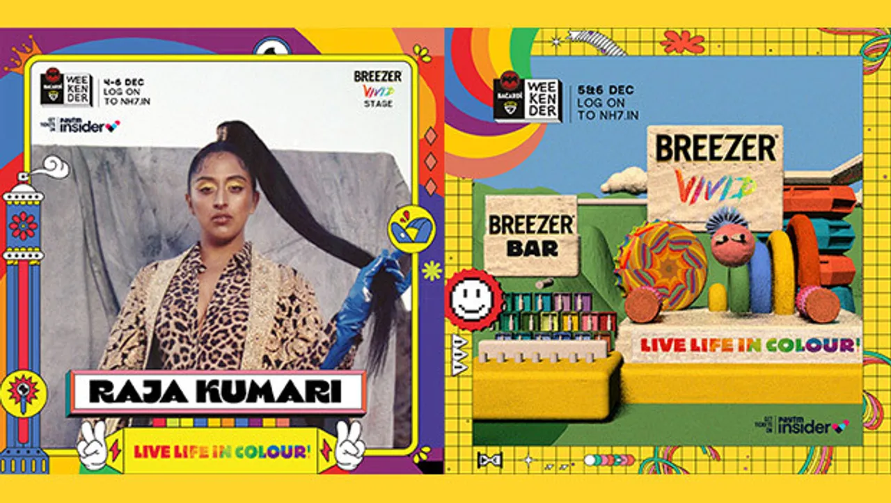 Raja Kumari, Yung Raja to bring alive hip-hop showcase on Breezer Vivid Stage at Bacardí NH7 Weekender 