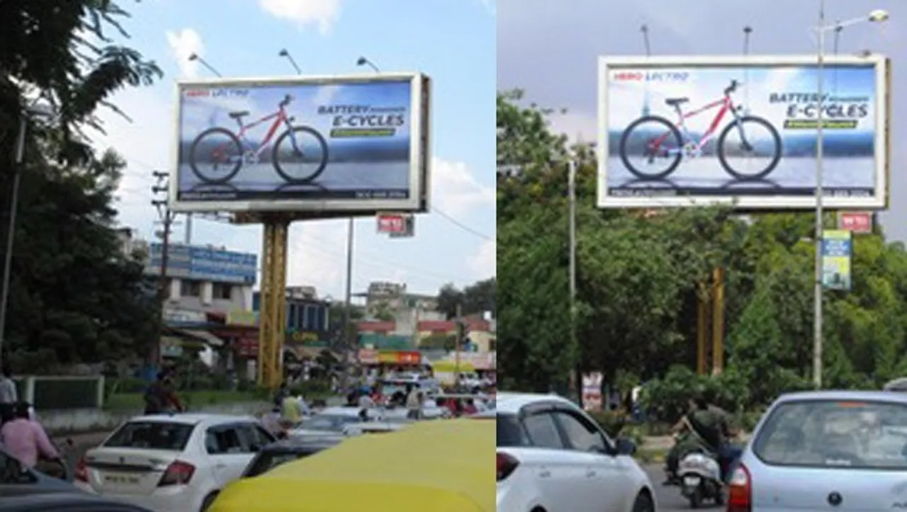 Laqshya Media Group executes Hero Lectro E-cycles' #WantItFlauntIt OOH campaign 