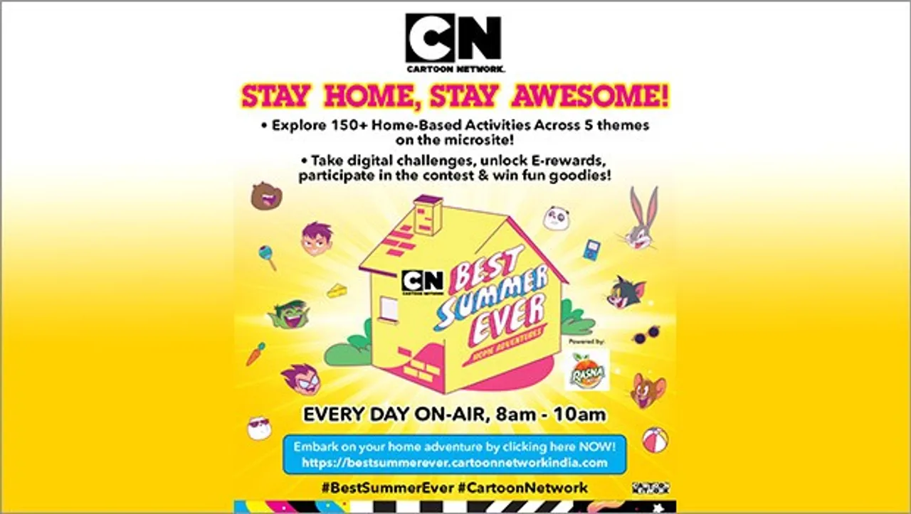 Cartoon Network launches 'Best Summer Ever' campaign with loads of home-based activities for kids 