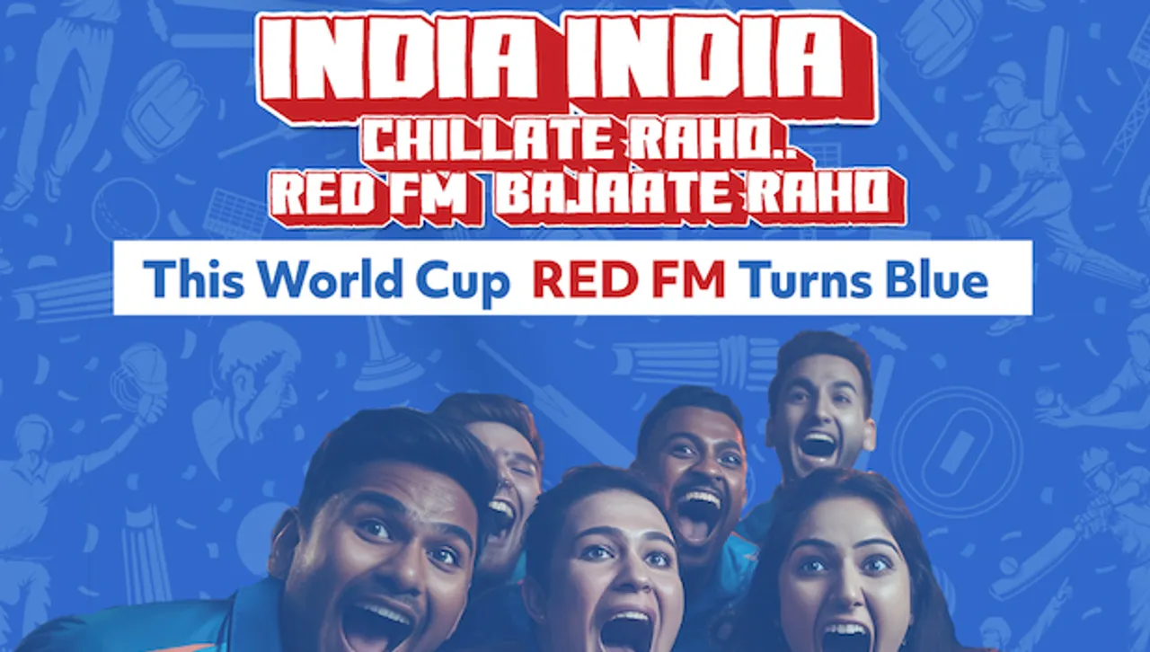 Red FM turns blue to cheer Team India ahead of World Cup Final India-Australia match