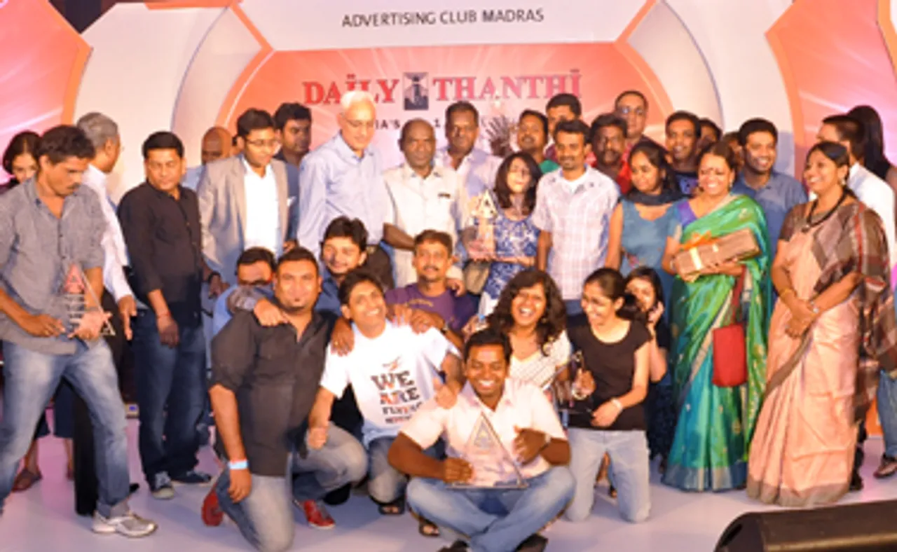 RK Swamy BBDO wins Agency of the Year at Ad Club Madras' Maddys