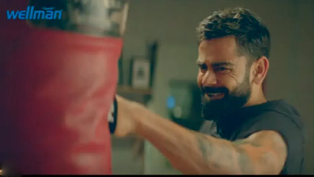 Publicis Beehive wins media mandate of Wellman, unveils campaign featuring Virat Kohli