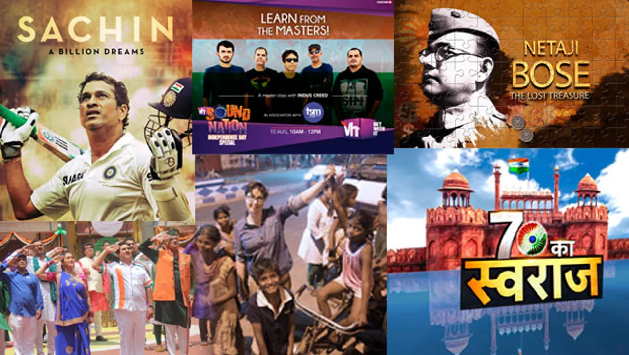 Channels line-up special content for 71st Independence Day