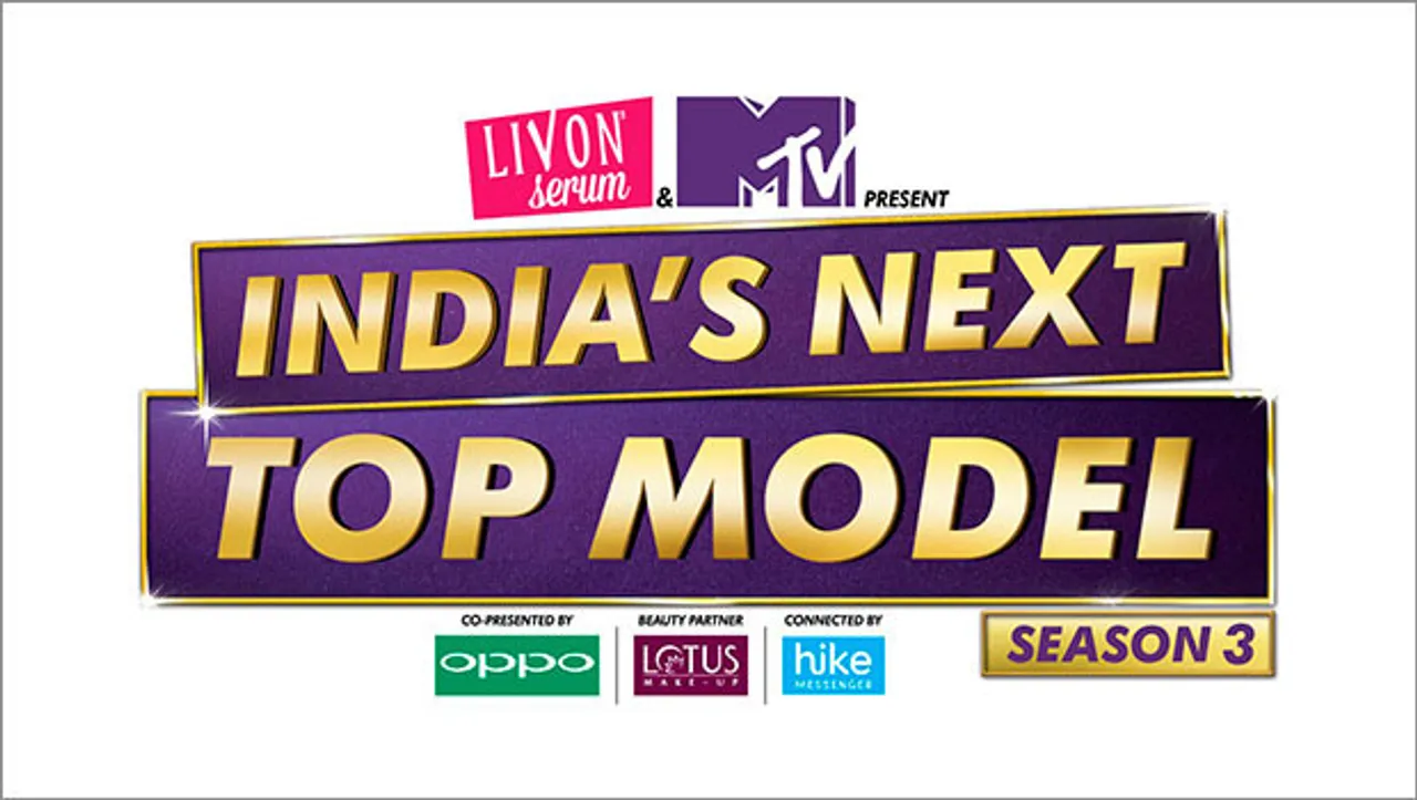 MTV brings four sponsors on board for India's Next Top Model season 3