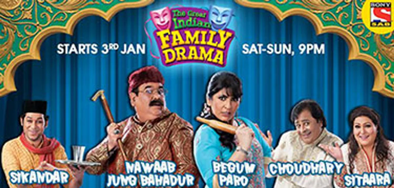 SAB TV to launch 'The Great Indian Family Drama'